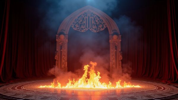Embarquer pour le spectacle de magie et de feu exceptionnel